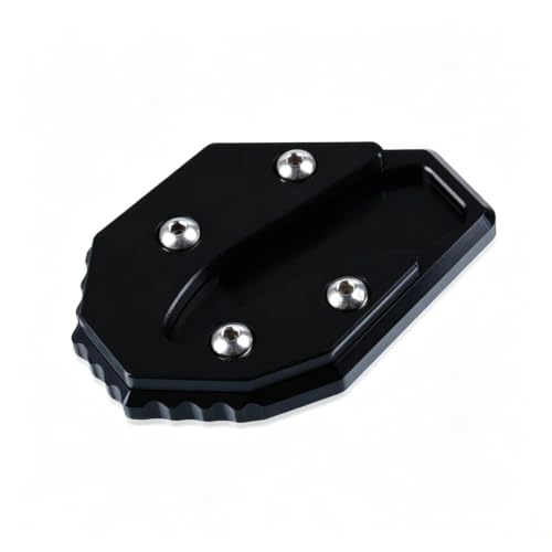 Extension de béquille moto NMAX 125 en aluminium CNC anodisé noir