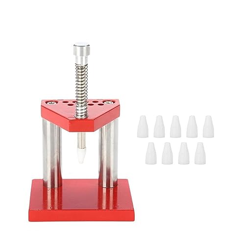 BZBZB Estrattore per Aghi da Polso Portatile per Orologi da Polso, estrattore per Pistoni, Parti Accurate, Strumenti per riparazioni di orologiai, Rosso
