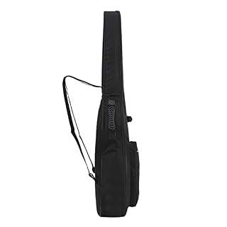 Sac Guitare 41 pouces Sac bandoulière à transporter Housse pour Guitare Sac Basse Coque souple pour ukulélé soprano Noir… - Les Beatles, Paul McCartney, John Lennon, RIngo Starr, George Harrison Sac Guitare 41 pouces Sac bandoulière à transporter Housse pour Guitare Sac Basse Coque souple pour ukulélé soprano Noir… – Image 4