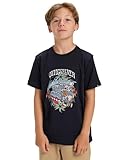 Azul Quiksilver Ev In Waves Short Sleeve T-Shirt 14 Years