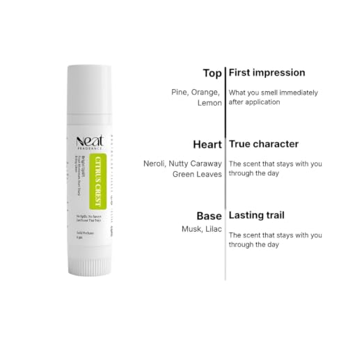 Image of Deodorant Stick - 6gm | Green Citrus Fragrance | Odor & Sweat Control | Gentle, Natural Formula & Chemical Free | Travel Mini Size Solid Deodorant for Men & Women