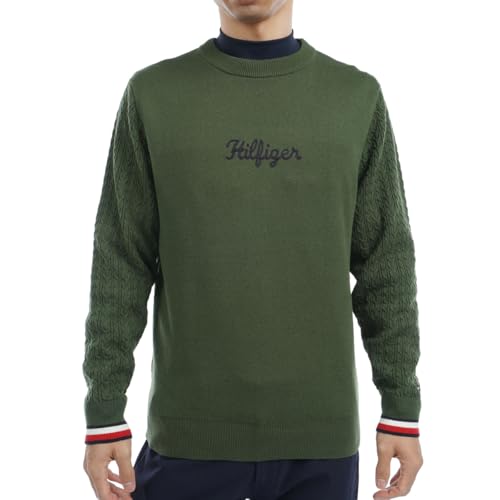 TOMMY HILFIGER GOLF(�g�~�[�q���t�B�K�[ �S���t) �P�[�u���~�b�N�X �N���[�l�b�N�Z�[�^�[ THMA461