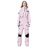 GJRFYJ Warme Outdoor-Schneeanzüge for Herren, Schneeanzüge for Damen, Snowboardanzüge, schneefeste Skianzüge, Einteilige Winter-Skianzüge (Color : D, Size : XL)