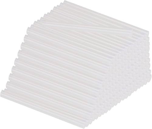 Lot de 40 Bâtons de Colle Chaude 200 x 11mm, bâtons transparents pour Pistolet à Colle Chaude pour bricolage, réparations et décorations