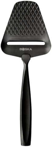 BOSKA Cheese Slicer Monaco+ Dark Edition - Cheese Slicer for Block Cheese - Premium Slicer - Multifunctional - Vegetable Slicer - Non-Stick
