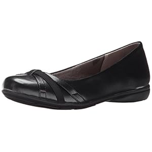 LifeStride-Womens-Abigail-Ballet-Flat LifeStride Women's Abigail Ballet Flat, Black, 9