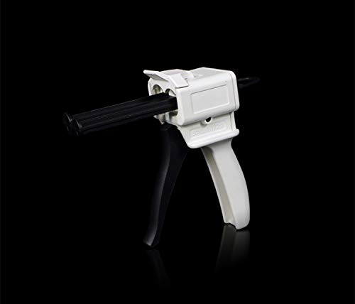 Sdent® Dental Two Components Manual Silicone Glue Gun Dental Silicon Injection Dispenser Gun Dental Silicone Impression Material Light Body Dispenser Gun For 50Ml 1:1/2:1 Type3 #TOP5