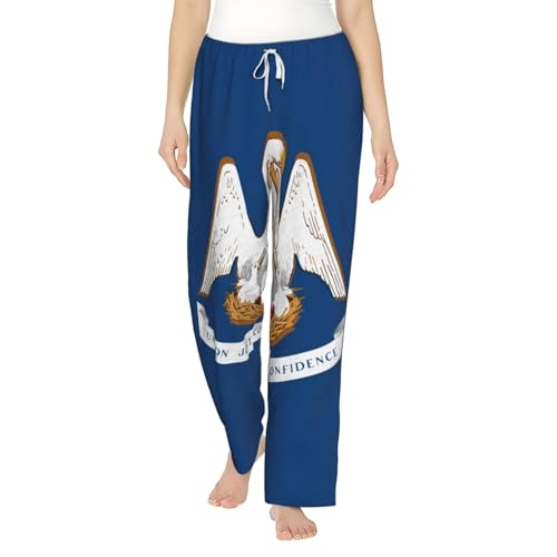 Pantalon de pyjama en flanelle Louisiane pour femme