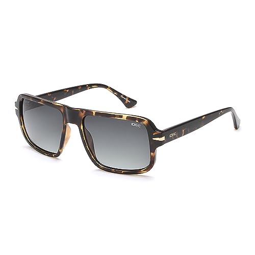 Image of IDEE sunglasses| 100% UV Protected | Gradient | Full Rim | Square | Men | Large | Polycarbonate Frame | Gradient TAC Lens