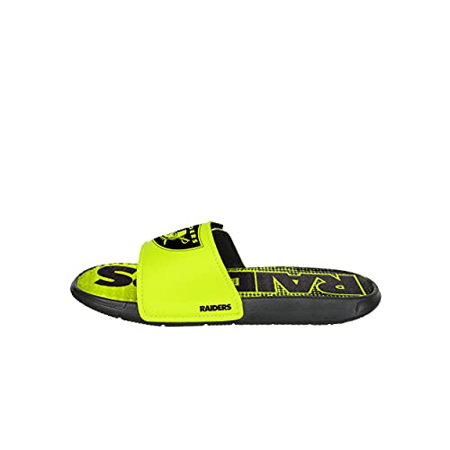 Image of FOCO Men's NFL Team Logo Sport Shower Foam Slide Flip Flop Sandals