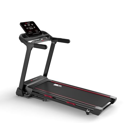 JASPORT L8 Laufband klappbar – 4.0 PS DC-Motor, bis 22 km/h, 20 Stufen motorisierte Steigung,...