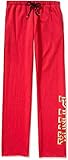 Pink Everyday Lounge Boyfriend Pants Color Red Size X-Small New