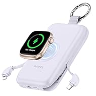 ❤【容量倍増！10000mah】RORRY愛用者の皆様から、「大容量の10000mahがほしい」といったご要望をたくさんいただき、RORRY社は大容量版の開発を行ってきました。 大人気なモバイルバッテリー アップルウォッチ対応の従来版よりサイズと重量を控えて、5000mah容量から10000mah容量を進化しました。薄型且つ軽量で大容量モデルだと複数回充電できるので安心感倍増です。さらに、アップルウォッチだけではなく、お手持ちの色々なデバイス(iphoneやAndriod、ゲーム機など)にもケー...