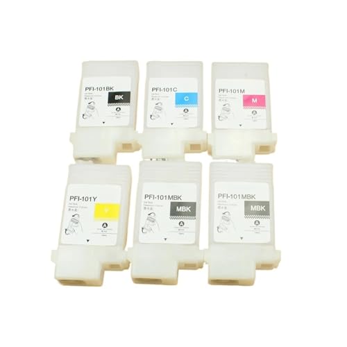 Cartouches d'encre PFI 102 rechargeables pour imprimer vos plans sur IPF750