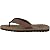 Reef Men's Voyage LE Sandal, Dark Brown, 11