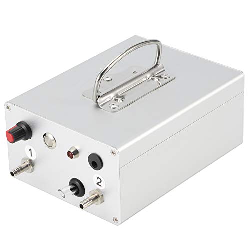 Dojarka Pompa próżniowa, przenośna pompa ssąca 80kPa 12.6V 48W Pulsacyjna pompa próżniowa Elektryczna dojarka koza Dojarz zwierząt gospodarskich Sprzęt do dojenia osioł owca krowa koń(EU)