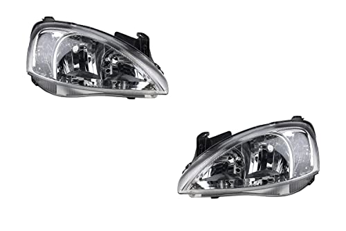 Phare halogène Opel Corsa C 2000-2003 H7 optique avant gauche droite double H7