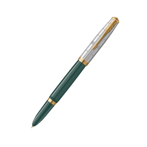Image of PARKER 51 Forest Green GT Fountain Pen - FINE Nib