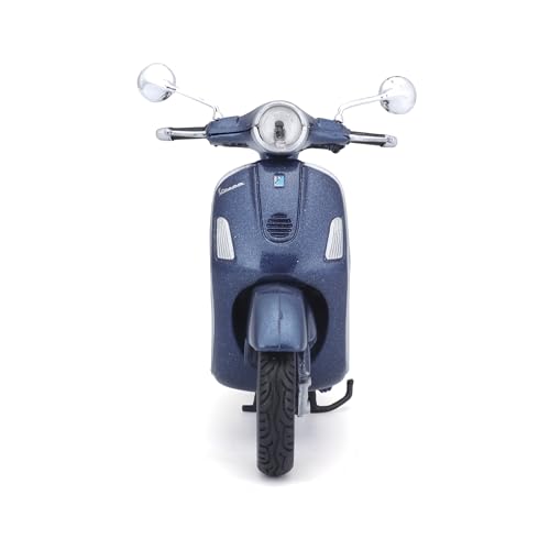 Modelo motocicleta scooter a escala 1:18 Azul miniatura 6