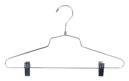 NAHANCO SLC16 16" Chrome-Plated Suit Hanger (Pack of 100)
