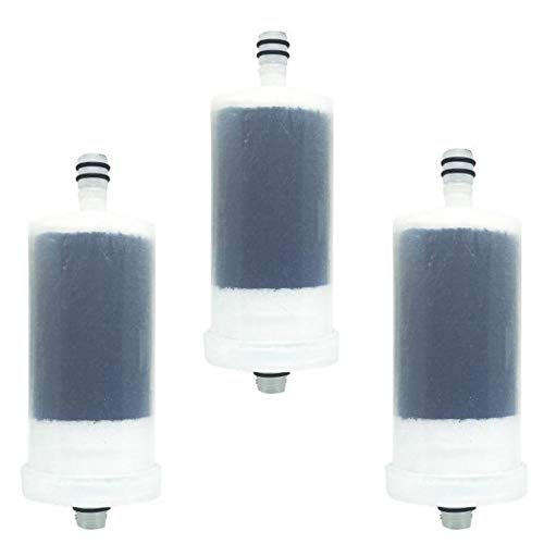 Vela/Refil Com Carvão Ativado Blindado Para Torneira Filtro 3 Peças