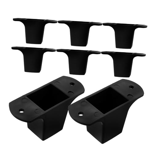 ifundom 8 Pack Speaker Feet Pads Amplifier Gold Isolation Pads for Speaker Accessories