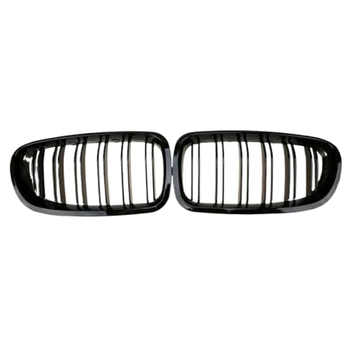 Calandre de course double lattes noir brillant pour Série 5 F10 F11 F18 530d 540i
