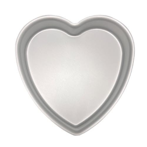 10 Inch Heart Shaped Cake Pan, Aluminum Heart Cake Mold