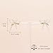 BXDA Gold Bow Pearl Stud Earrings for Women, Trendy Dainty Double Bow Pearls Earring Wedding Prom Christmas Fashion Accessories Jewelry Gift