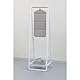 Brabantia - Faltbares Dampfbrett - zum Dämpfen von Kleidung unter Hochdruck - Robuste hitzefeste Fläche - Vielseitiger Aufhängehaken - Einfacheres Dämpfen mit Handdämpfern - 91,5 cm x 41 cm - Grau