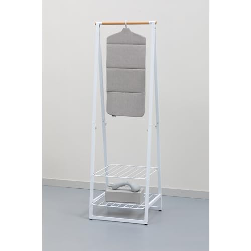 Brabantia - Foldable Steam Board - for High Pressure Clothes Steaming - Solid Heat Resistant Surface - Versatile Hanging Hook - Easier Steaming with Handheld Steamers - 36 x 16 inches - Gray by Brabantia - Image 4