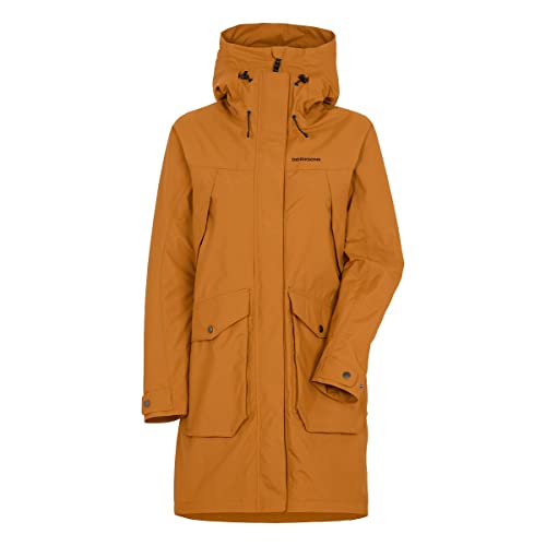 Didriksons W Thelma Parka 8 Braun - Wasserdichter winddichter Damen Parka,...