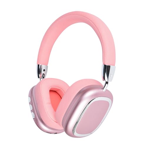 Generico Auriculares con cancelación de ruido, inalámbricos con micrófono integrado, auriculares para gimnasio – Auriculares ligeros para transmisión, transmisión, viajeros, avión, oficina