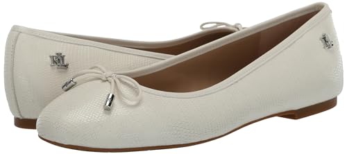 Image of Lauren Ralph Lauren Jayna Nappa Leather Flat