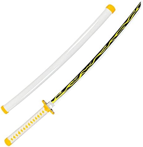 Amazon Co Jp Sarifo 日本刀 我妻善逸 鬼滅の刃 日輪刀 かっこいい 鬼殺隊剣士 壱ノ型 霹靂一閃 花紋 丸形鞘 模造刀 完成度高い 模擬刀 104cm 便利 木製 コレクション 美術刀 刀剣 コスプレ 武器 道具 ホビー Amazon Co Jp Sarifo 日本刀 我妻善逸 鬼滅の刃 日輪刀 かっこいい 鬼殺隊剣士 壱ノ型 霹靂一閃 花紋 丸形鞘 模造刀 完成度高い 模擬刀 104cm 便利 木製 コレクション 美術刀 刀剣 コスプレ 武器 道具 ホビー