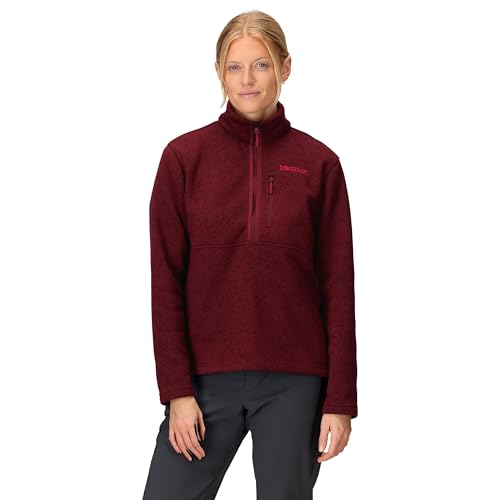 【極美品/定価約1.8万】Marmot 総柄 フリース ジャケット レディースS Marmot（マーモット） （レディース）フルジップ フリース バイガン