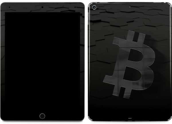 Skinit Decal Tablet skin compatible with iPad Air 10.9in (4th Gen, 2020) - Officially Licensed Bitcoin Textured Logo Design