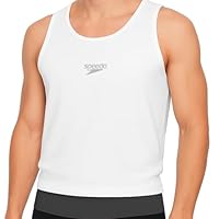 SPEEDO Regata Cavada Interlock Dry Fast Masculino Adulto, GG, Branco