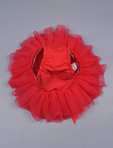 Image of Baby Girls Tutu Bloomers Diaper Cover Cotton Tulle Bloomers and Headband Set