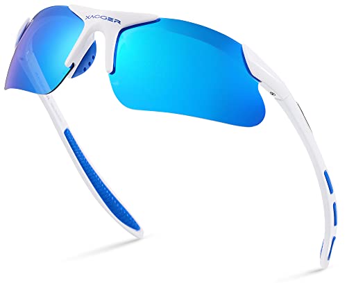 Image of Kids Youth Polarized Sports Sunglasses for Boys Girls Baseball Softball Glasses TR90 Frame