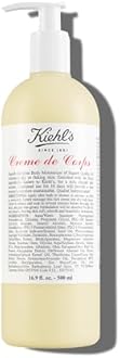 Kiehl's Creme de Corps, Rich, Luscious Body Lotion, with Cocoa Butter and Shea Butter for Fast Absorbing Hydration, Skin Feels Soft and Smooth, Suitable for All Skin Types