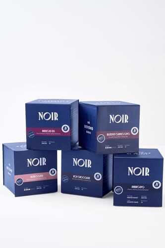 Image of Noir's Special Bundle of Moods | 5 Flavoured Varieties Box of 60 Pods | Dolce Gusto Compatible Pods