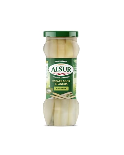 ALSUR ESPARRAGO BLANCO 8-12 UNIDADES 205GR.