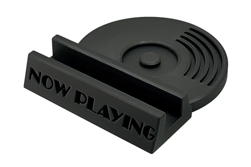 La mejor comparación de Estanterías para CDs los mejores 5. 47 CD Now Playing - Soporte minimalista para CD individual - Estante de almacenamiento acrílico para joya, diseño compacto para CDs, DVD y videojuegos - Fabricado en Estados Unidos...