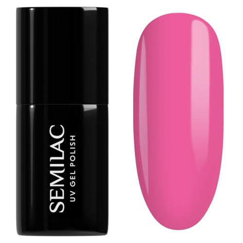 Semilac UV Nagellack 277 Light Fuchsia 7ml Kollektion Pastells