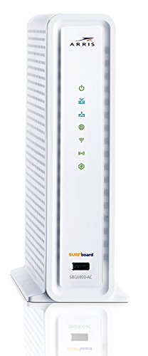 ARRIS SURFboard SBG6900AC Docsis 3.0 16x4 Cable Modem/ Wi-Fi AC1900 Router - Retail Packaging - White - Thumbnail 3