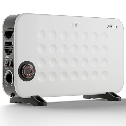 Arebos Elektro Konvektor Heizgerät 2000W | 3 Heizstufen |...