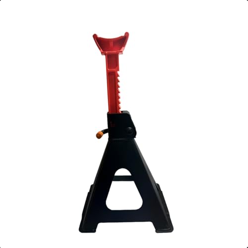 Cavalete Automotivo Ajustável 3 Toneladas Feron Unidade em Aço Reforçado Altura 260 a 435mm Suporte Veicular Seguro para Carros e Utilitários Oficina Mecânica