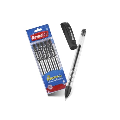 Image of Reynolds JIFFY 5 Ct Black Pen
