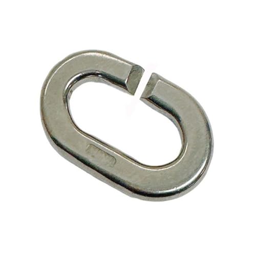 Marine 5/16" C Link Connector Link 180 Lb WLL Lift Rig Stainless Steel T316 4Pcs miniatura 6